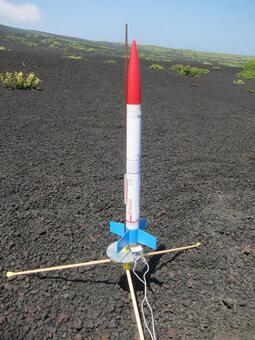 Model rocket, rocket, desert, desert desert, JPG