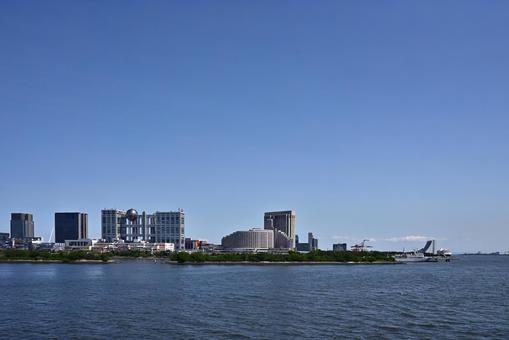 東京港風景~お台場、青海~ 東京港風景~お台場、青海~ 東京港,海,晴海の写真素材