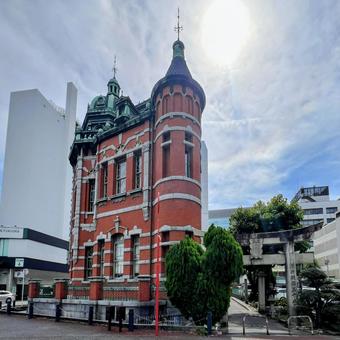 福岡市赤煉瓦文化館 福岡市赤煉瓦文化館 旧日本生命保険株式会社九州支店,福岡市赤煉瓦文化館,福岡市の写真素材