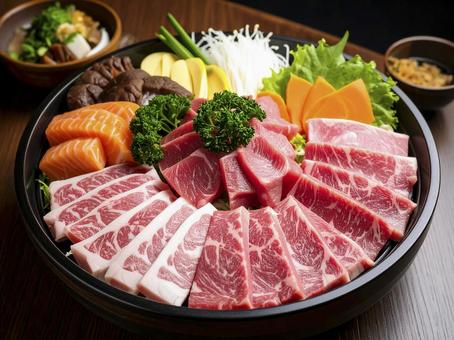 焼肉 AI生成画像 焼肉 AI生成画像の写真