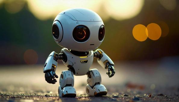 二足歩行のロボット 二足歩行のロボットの写真