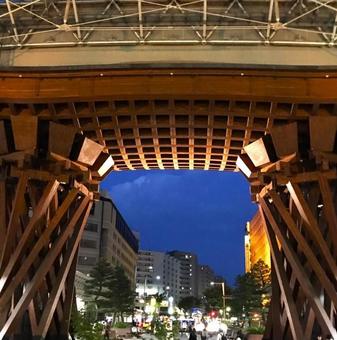 金沢駅鼓門 金沢駅鼓門の写真