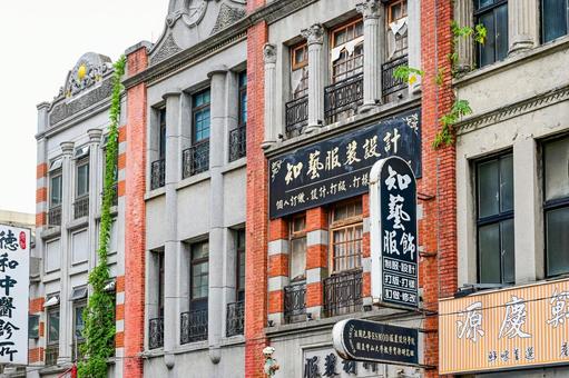 台湾・台北の街並み(迪化街) 台湾・台北の街並み(迪化街) 台湾,台北,迪化街の写真素材