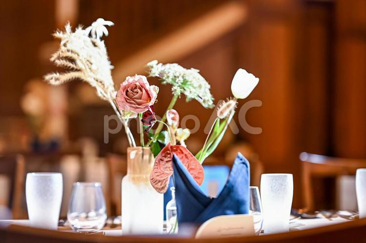 花と小物 花と小物 花,花瓶,小物の写真素材