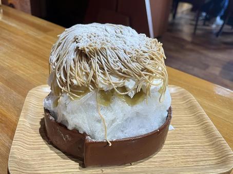 かき氷 かき氷 かき氷,氷菓子,スイーツの写真素材