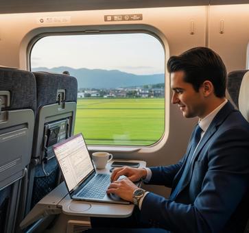 ビジネスシーン　パソコン作業の写真