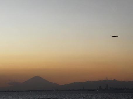 夕方の空 夕方の空の写真