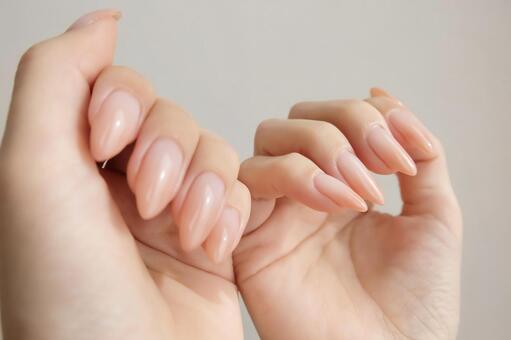 シンプルネイル ネイル,ネイルケア,nailの写真素材