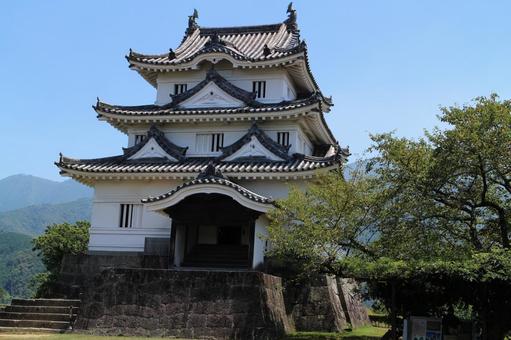 宇和島城1 宇和島城1 宇和島城,城址,現存天守の写真素材