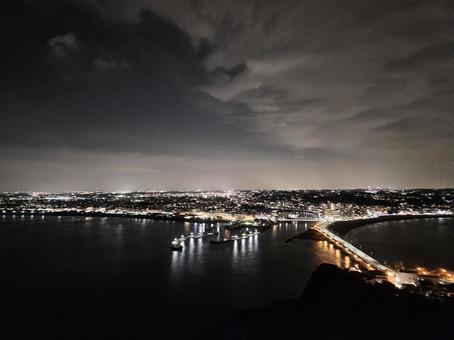 江ノ島からの夜景 江ノ島からの夜景の写真