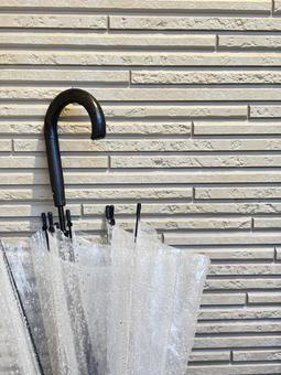 ビニール傘 傘,ビニール傘,雨具の写真素材