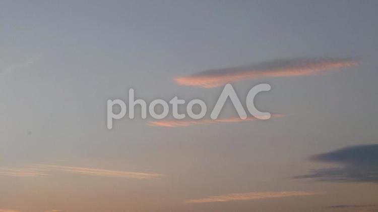 夕日 空,夕焼け,夕暮れの写真素材