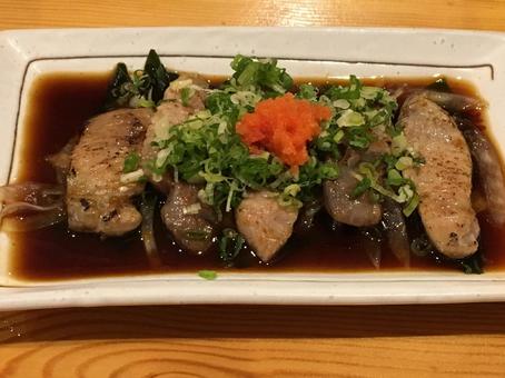 マグロのほほ肉のたたき マグロのほほ肉のたたき マグロのほほ肉のたたき,マグロ,ほほ肉の写真素材