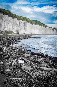北海道 滝瀬海岸 シラフラの風景 北海道 滝瀬海岸 シラフラの風景の写真
