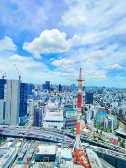 東京の街並み 東京の街並みの写真