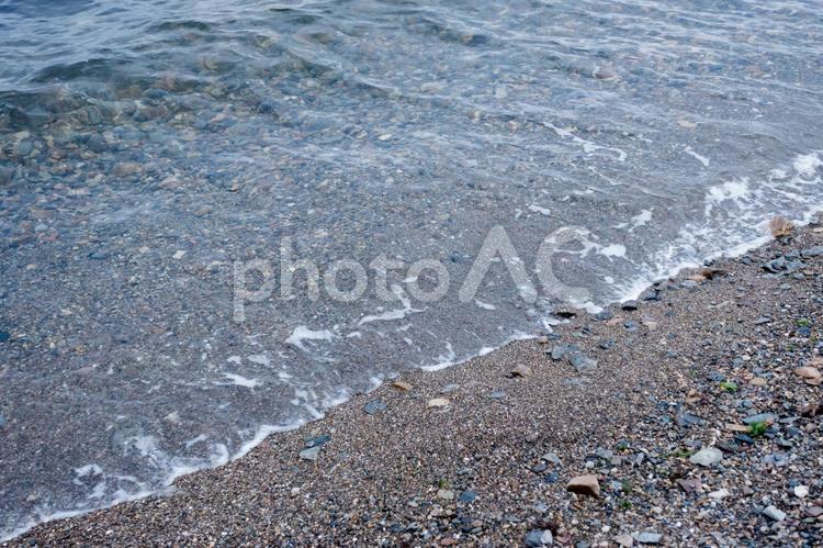 引いていく波 波,海,離岸流の写真素材