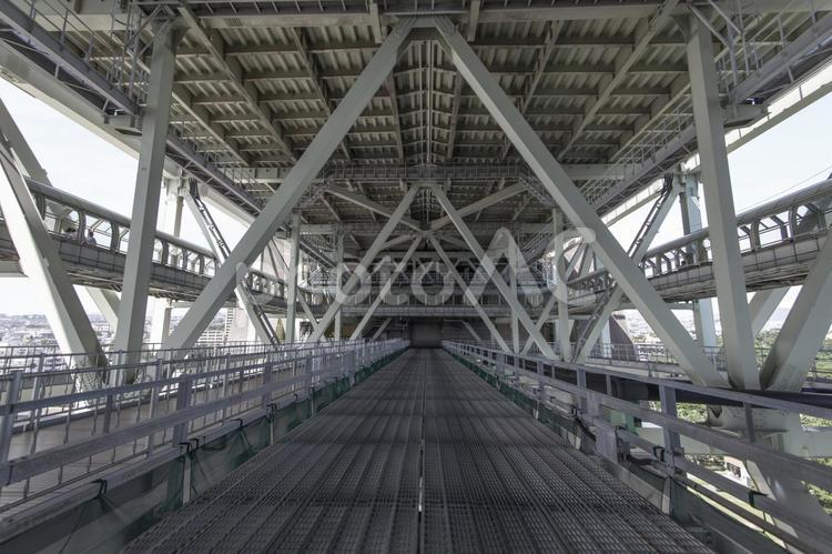 明石海峡大橋 明石海峡大橋,橋,海の写真素材