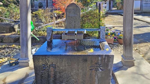 坂東33観音 07番 光明寺 手水舎 坂東33観音 07番 光明寺 手水舎の写真