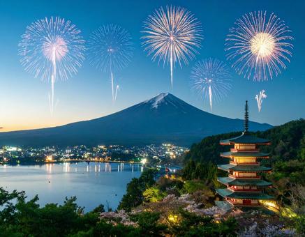美しい花火大会 夏祭り 美しい花火大会 夏祭りの写真
