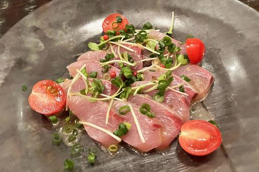 カルパッチョ カルパッチョ カルパッチョ,魚,刺身の写真素材