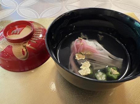 築地治作紅白椀 築地治作紅白椀の写真