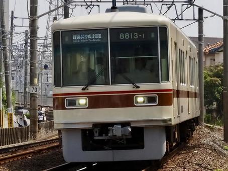 Photo, matsudo line, keisei matsudo line, model 8800, 