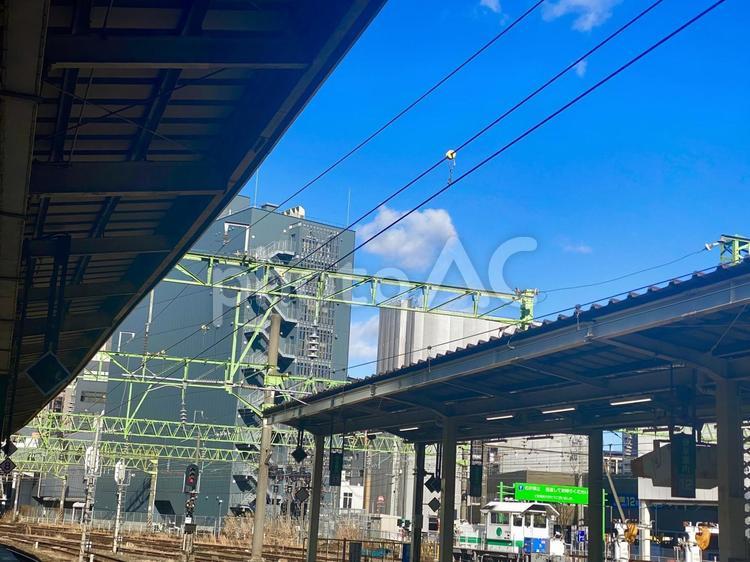 東北本線仙台駅のホーム 東北,仙台駅,ホームの写真素材