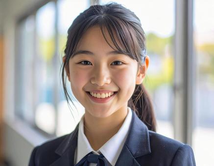 女子学生の写真