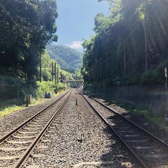 田舎の夏 田舎,風景,夏の風景の写真素材