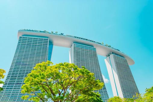 【シンガポール】マリーナベイサンズ 【シンガポール】マリーナベイサンズの写真