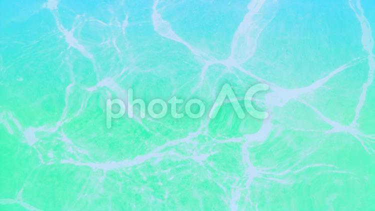 きれいな海の波紋 水面のテクスチャ素材 夏,水面,波紋の写真素材