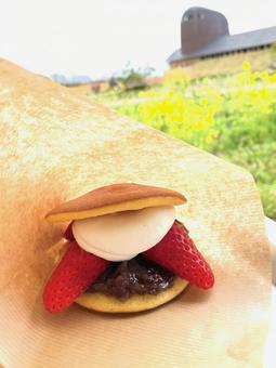 どら焼き どら焼き,和菓子,お菓子の写真素材