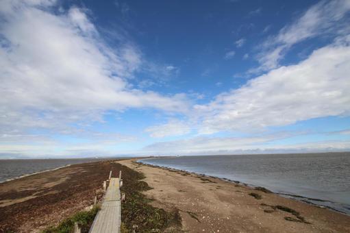 野付半島の写真