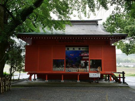 知覧 豊玉姫神社 水からくり 知覧 豊玉姫神社 水からくり 豊玉姫神社,神社仏閣,知覧の写真素材