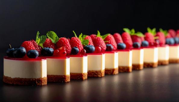 甘酸っぱいケーキが描く爽やかな世界 甘酸っぱいケーキが描く爽やかな世界の写真