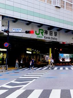 東京風景・神田 東京風景・神田 神田,神田駅,駅の写真素材