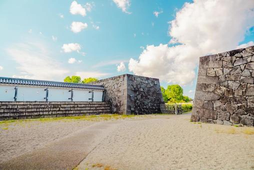 【山形】山形駅の周辺 山形城跡 【山形】山形駅の周辺 山形城跡 山形城跡,山形,城跡の写真素材