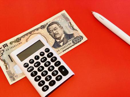 Photo, money, calculator, banknotes, 