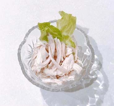 チキンサラダ チキンサラダ チキンサラダ,鶏肉サラダ,サラダの写真素材