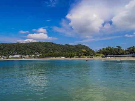 【神奈川県】葉山町・一色海岸 【神奈川県】葉山町・一色海岸 葉山町,一色海岸,葉山の写真素材