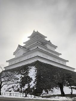 冬の城 冬の城の写真