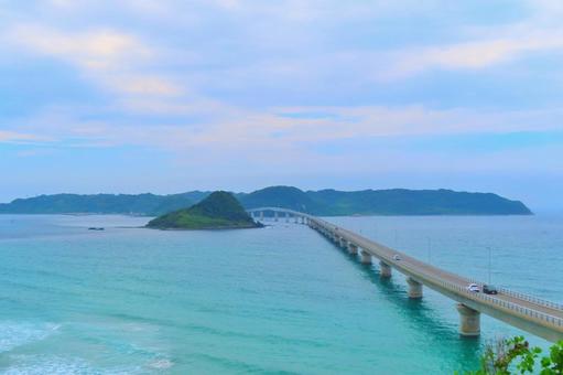 [Yamaguchi Prefecture] Tsunoshima Bridge, JPG