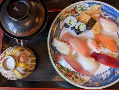 寿司ランチ 寿司,ランチ,鮨の写真素材