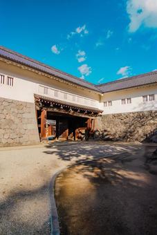 【山形】山形駅の周辺 山形城跡 霞城公園 【山形】山形駅の周辺 山形城跡 霞城公園 山形,霞城公園,銅像の写真素材