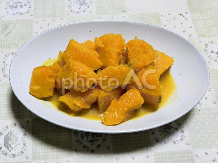 かぼちゃ かぼちゃ,煮物,甘いの写真素材