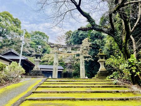 白石神社 白石神社,神社仏閣,神社の写真素材
