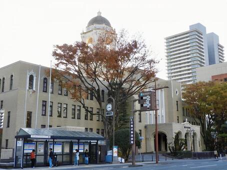 静岡市役所本館あおい塔2 静岡市役所,あおい塔,葵区役所の写真素材