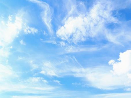 空と雲の風景 空と雲の風景の写真