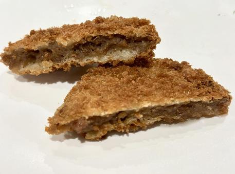 バイキング　一口サイズのメンチカツ メンチカツ,揚げ物,フライの写真素材