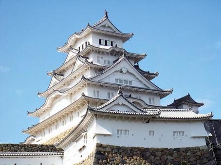 【風景写真】姫路城の風景 【風景写真】姫路城の風景の写真